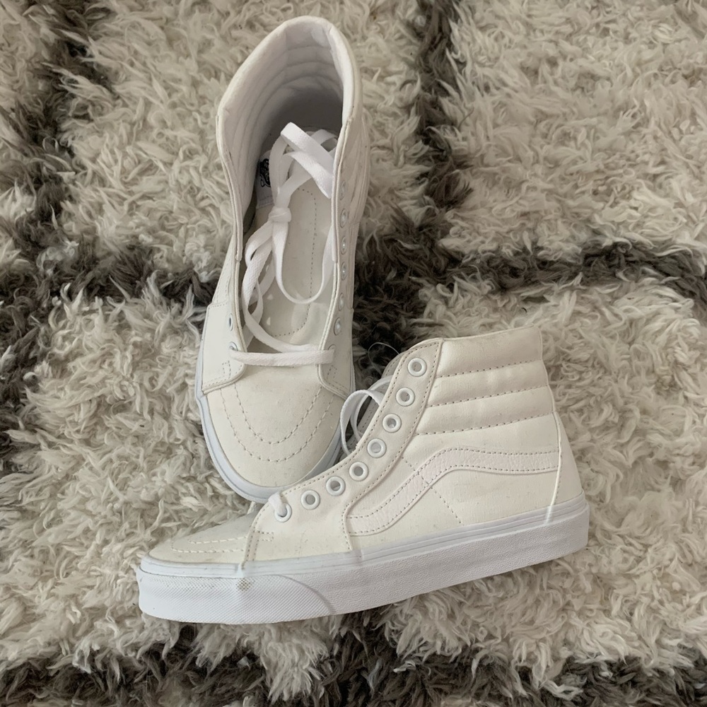Vans high tops.